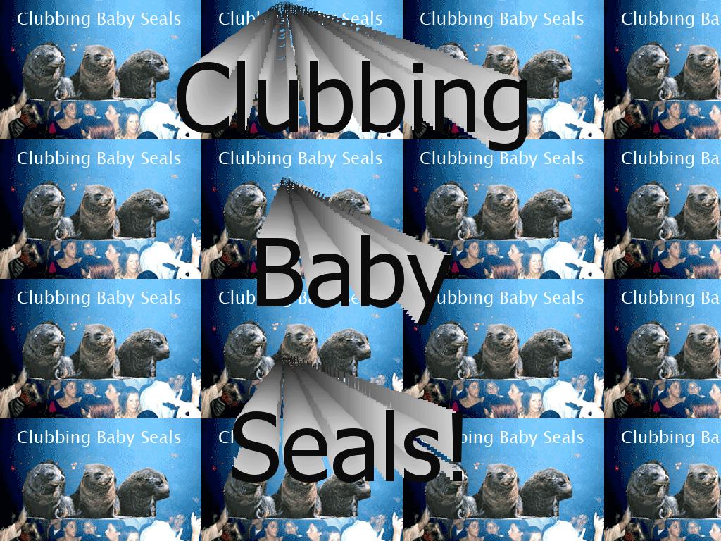 babysealsclubbing