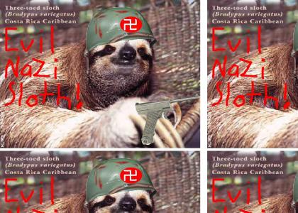 evil nazi sloth rap