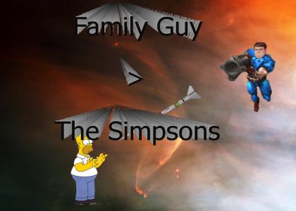 Family Guy > The Simpsons