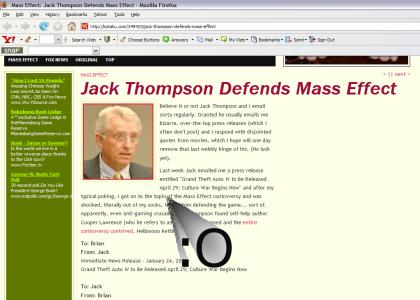 Jack Thompson... defends?