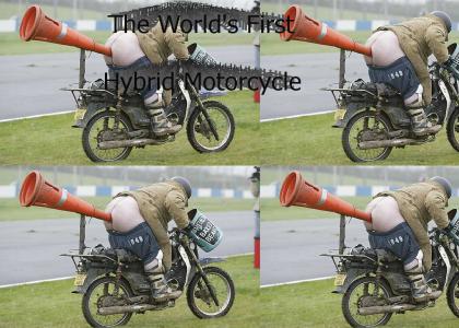 The World's First Hybrid Motorcycle