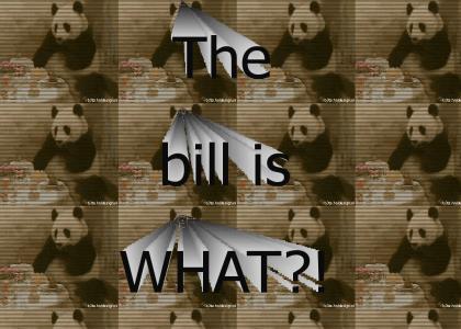 The bill is WHAT?!
