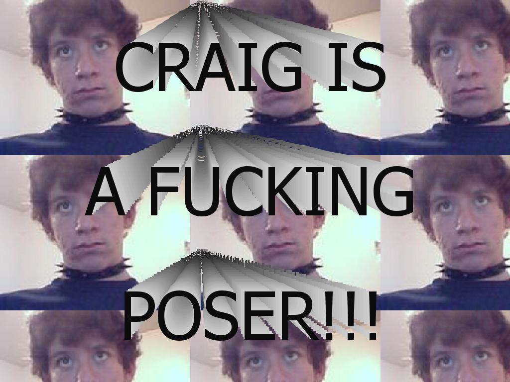 craigisaposer