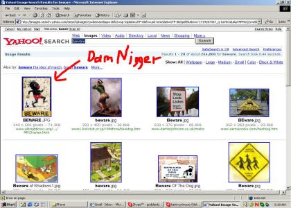Yahoo Image search is racist
