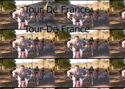 Pee Wee in the Tour De France