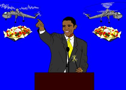 Barack Hussein Obama the 743rd President of America