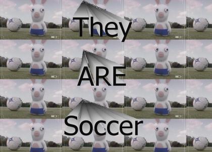 Bunnies don't play soccer