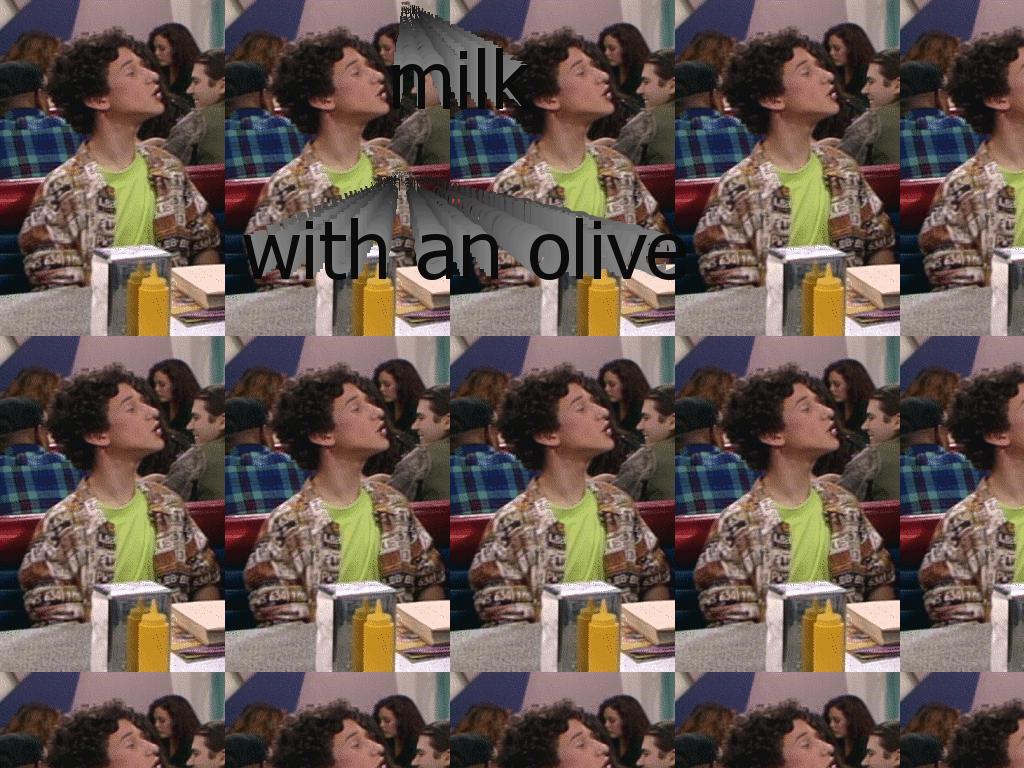 milkwitholiveinit