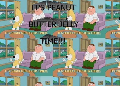 IT'S PEANUT BUTTER JELLY TIME