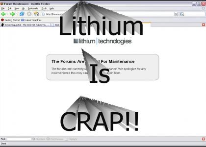 Lithium is Crap