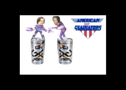 American Gladiator Gay Fuel Duel