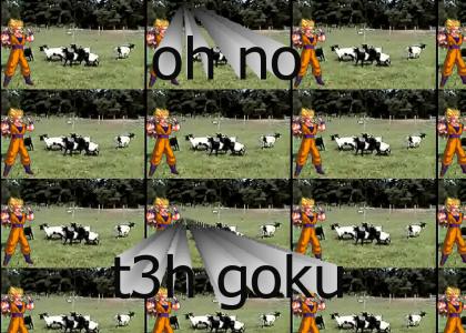 goats pwn3d by goku