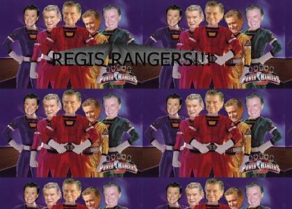 Regis Philbin is...The Power Rangers!