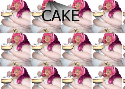 stefani loves the cake