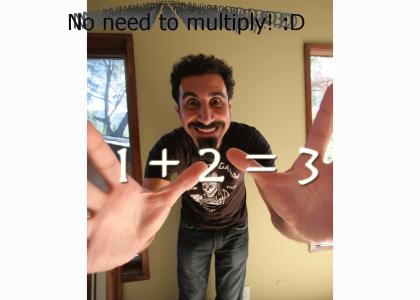 Why Serj Tankian loves addition problems