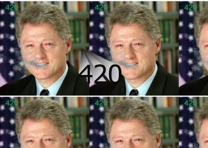 Bill "the bong rip" Clinton