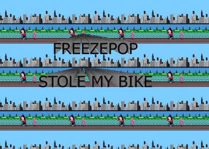 freezepop stole my bike