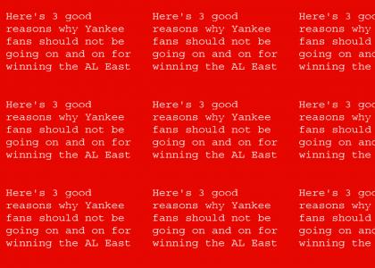 A Lesson for Yankee Fans
