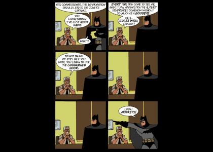 Batman Fails At Silent Exit