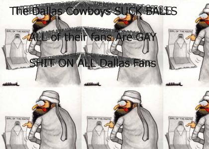 Dallas Cowboys SUCK BALLS