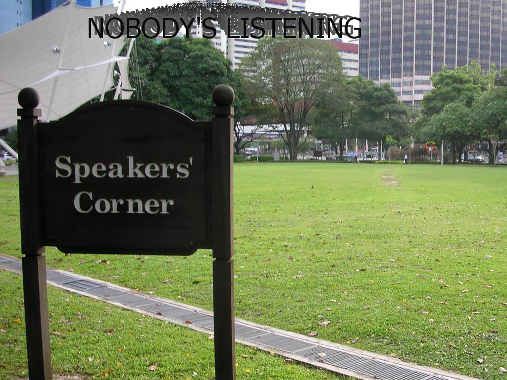 speakerscorner