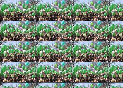 99 Green Balloons