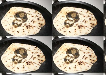 Mohammed Appears In A Tortilla
