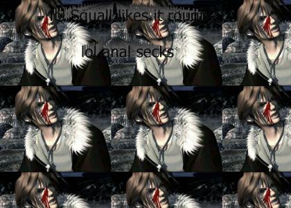 Squall Leonhart likes pain