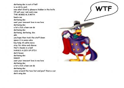 Interpretation of Darkwing Duck