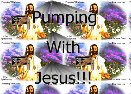Penis Pumping WIth Jesus