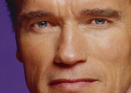 Arnold Stares Into Your Soul