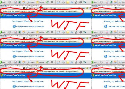 Internet Explorer hates... Microsoft?!