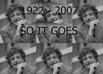 R.I.P. Kurt Vonnegut