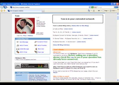 Myspace Tom Secret Nazi