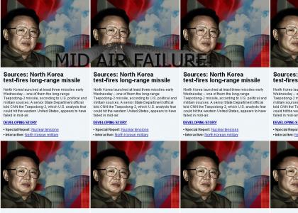 north korea had one  weakness!