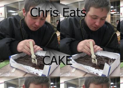 Chris Eats Cake