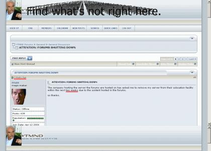 YTMND forums shutting down?
