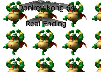 The Real Donkey Kong 64 Ending