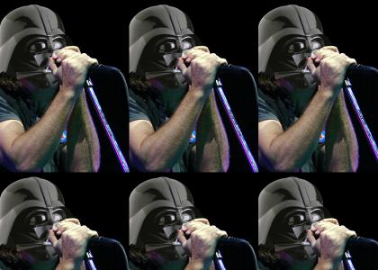 Darth Vedder knows how to rock it