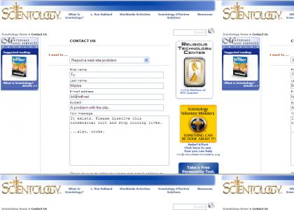 I Make Contact With Scientology