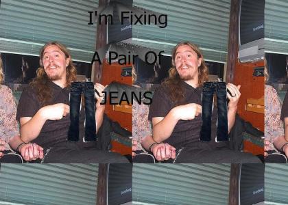 Opeth- Akerfeldt Fixes Jeans