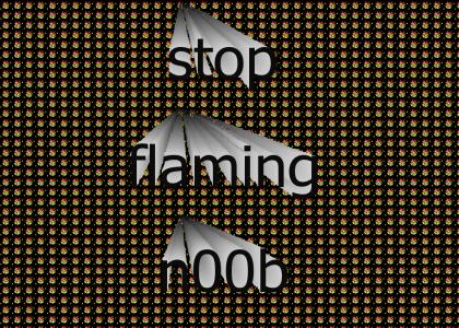 stop flaming