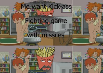 ATHF - Me want kick-ass fighting game with missiles