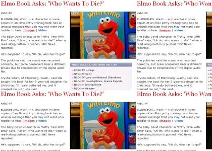 No Elmo!!!!