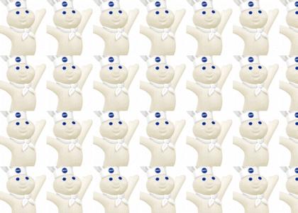 Pillsbury Doughboy Doesn't Change Facial Expressions!