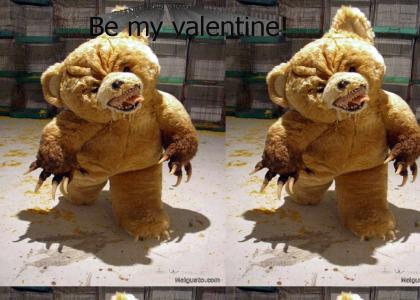 Be my valentine! ...or else