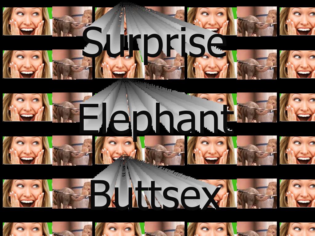 surpriseelephantbuttsex