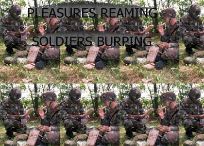 Soldiers Burping