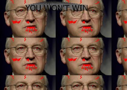 Dick Cheney and me start revolt