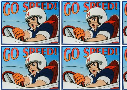 Here he comes, Here comes Speed Racer